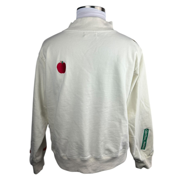 Parke Limited Edition NYC Pop-Up Patch Sweatshirt Embroidered Central Parke L/XL - Picture 10 of 14